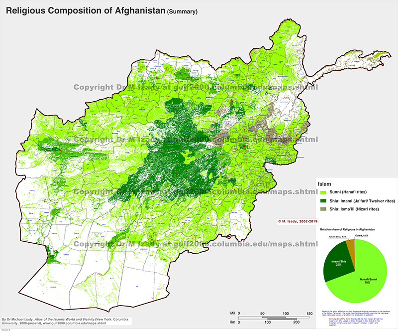 Afghanistan Religions (summary)