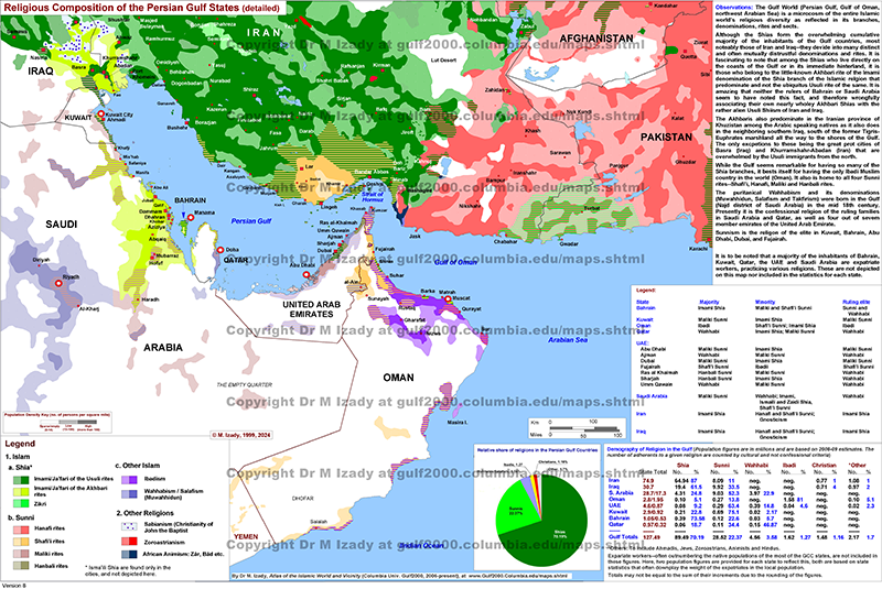 Persian Gulf Religions (detailed)