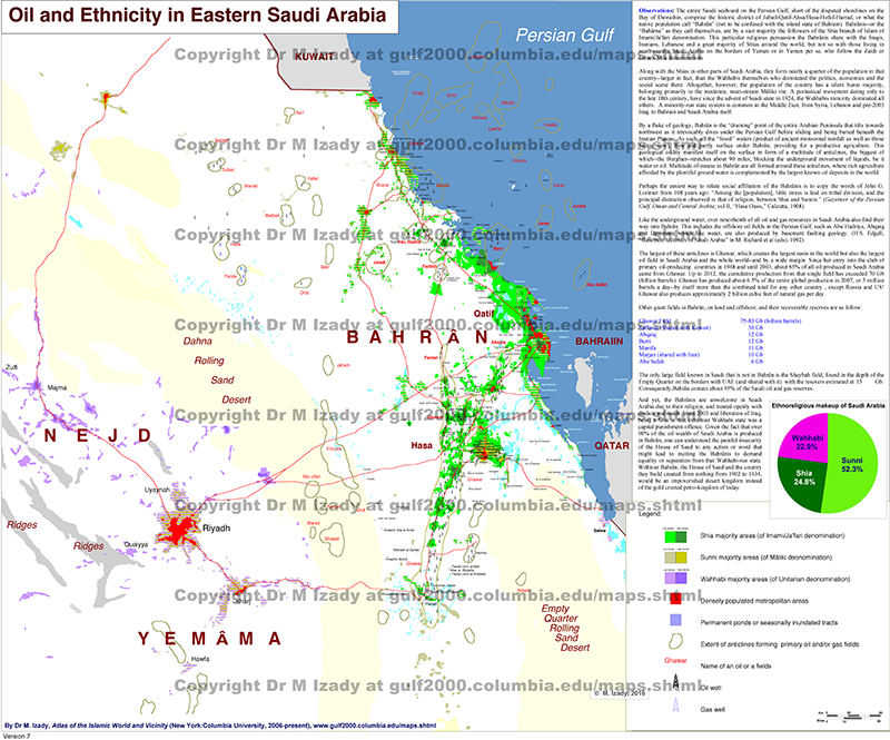 Oil and Ethnicity in Eastern Saudi Arabia