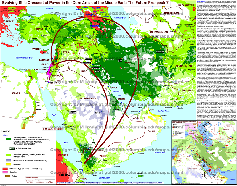 Shia Crescent of Power in the Core Areas of the Middle East, the future prospects