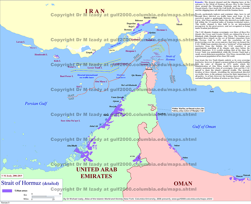 Strait of Hormuz (detailed)