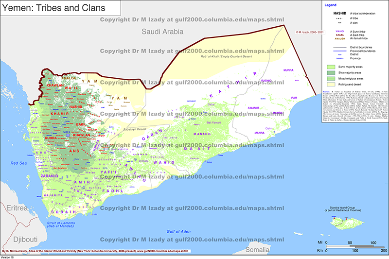 Yemen Tribes and Clans